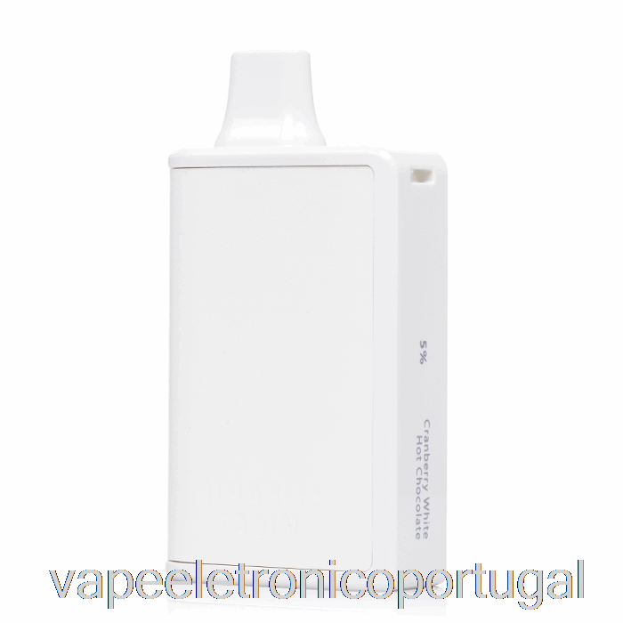 Vape Eletrônico Horizonte Binários Cabine 10000 Descartável Cranberry Chocolate Quente Branco